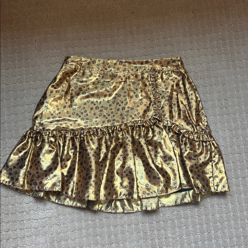 LoveShackFancy mini skirt